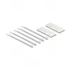 Patch panel 19 inch DELOCK 24-port keystone, tiltable ports, strain relief, 1U metallic