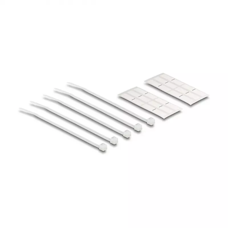 Patch panel 19 inch DELOCK 24-port keystone, tiltable ports, strain relief, 1U metallic