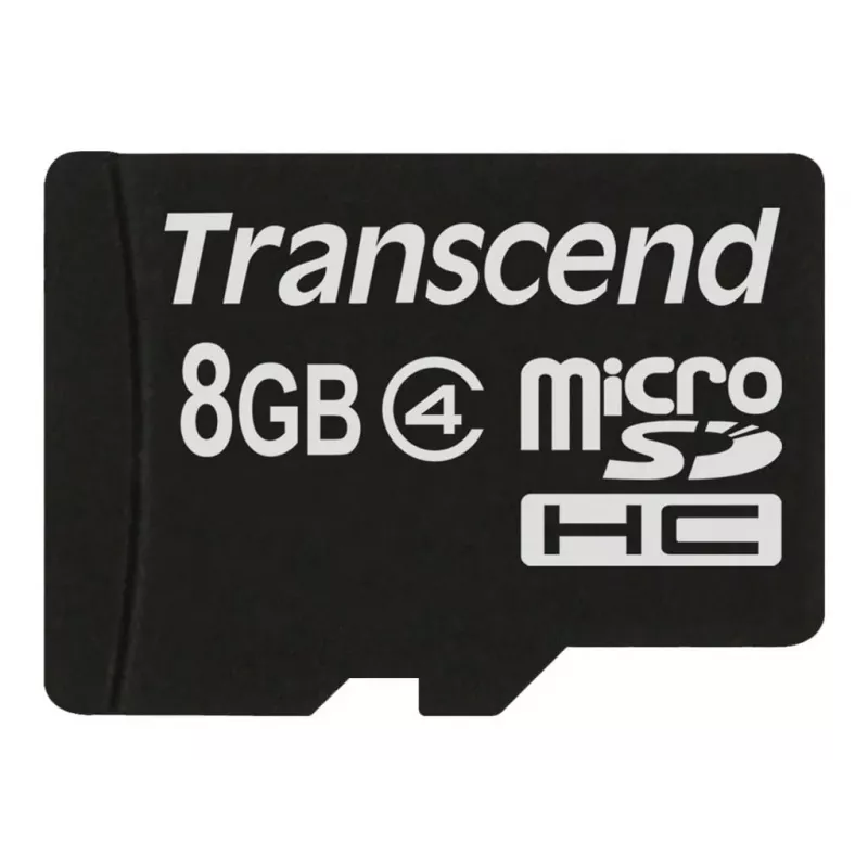 MicroSDHC card Transcend 8GB Class 4 TS8GUSDC4