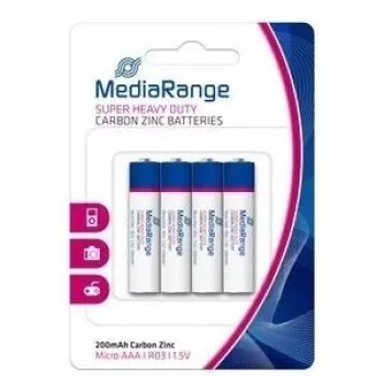 Single-use battery MediaRange MRBAT141 AAA Zinc-carbon
