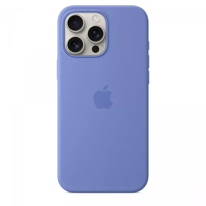 iPhone 16 Pro Max Silicone Case with MagSafe - Periwinkle