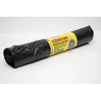 Drawstring Trash Bags, 100l/10pcs., 35 mikr.