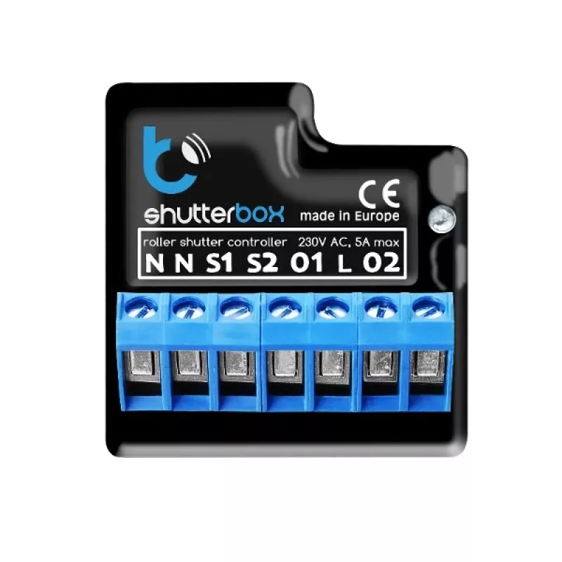 Shutter control blebox shutterBox Black