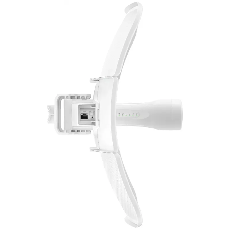 Network bridge TP-LINK Beam Bridge 5 UR KIT, 5 GHz single-band, Wi‑Fi 5 (802.11ac), Gigabit Ethernet, external antenna, max range 15000 m, white