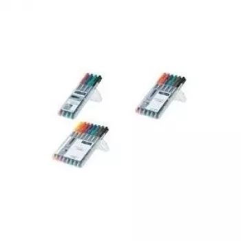 Marker Staedtler 316 WP4 Black Blue Green Red