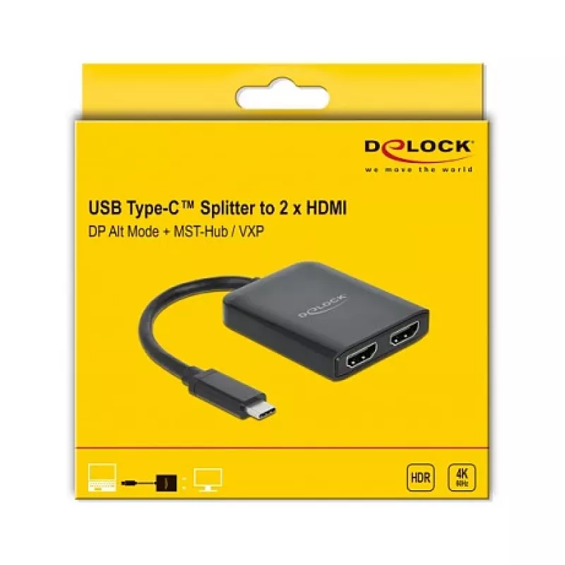 USB Type-C Splitter DeLOCK 87755