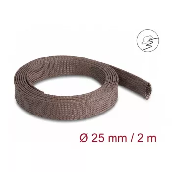 Cable Sleeve DeLOCK 20901 Brown Polyester 2.5 cm