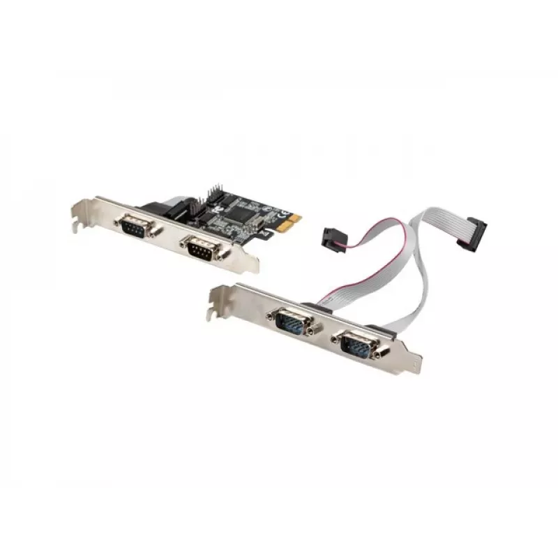 Interface card Internal PCIe Lanberg PCE-DB9-004
