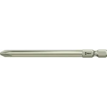 Screwdriver Bit Wera PH 2 3851/4 89mm Stainless Steel, PH2 Pozidriv