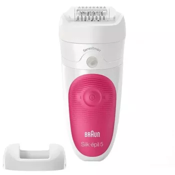 Braun Silk-epil 5 5-500 SensoSmart epilator, pink/white