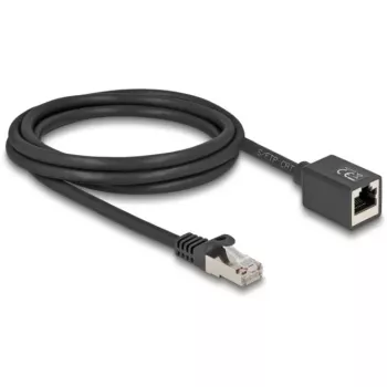 Networking cable DeLOCK 90309 RJ-45 Cat6a 2 m Black