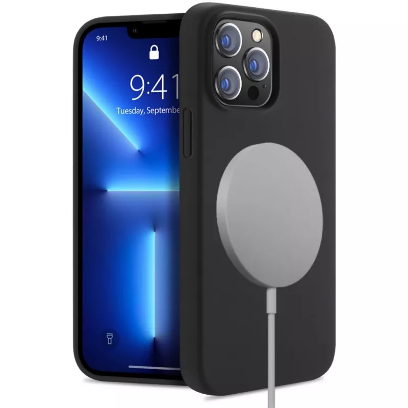StyleShell Shock, Phone Case Black, iPhone 16 Pro Max, compatible with MagSafe