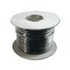 Flat telephone installation cable Digitus AK-460702-100-S 100m Black