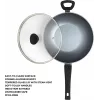 Wok Russell Hobbs RH01709EU 28 cm Pearlised, non-stick cooking pan