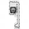 Stealkey Customs Distroplate for Fractal Design North D4 — acrylic reservoir (SW10099)