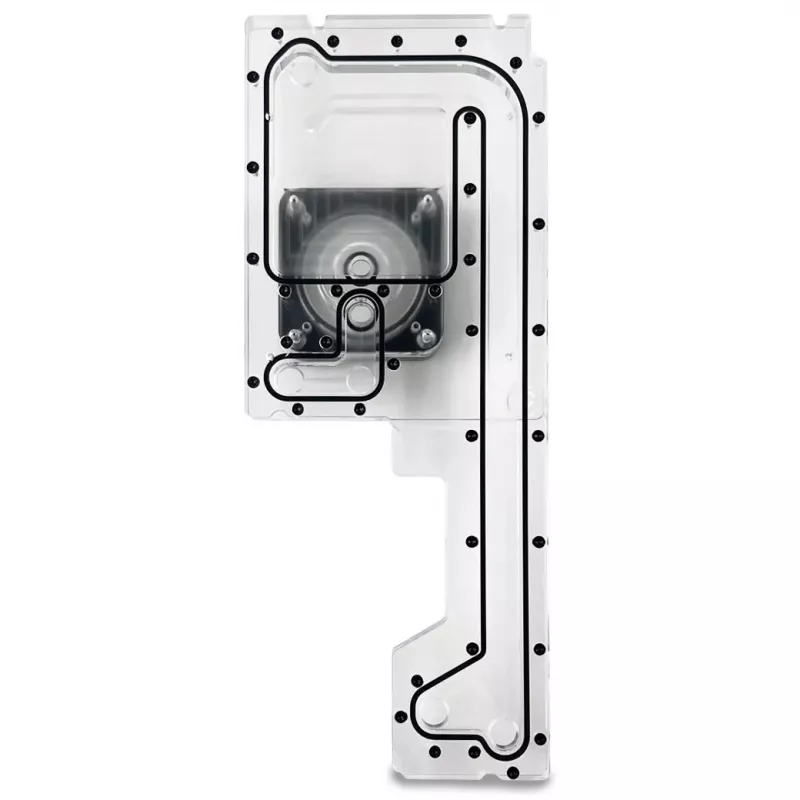 Stealkey Customs Distroplate for Fractal Design North D4 — acrylic reservoir (SW10099)