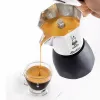 Bialetti Brikka 2023 moka pot, 4 cups (0.17 L), black/stainless steel