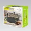 Pot with lid Maestro MR-2828, 28 cm Ø, 8.0 L, non-stick, for gas hobs, square black