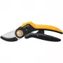 Pruning Shears Fiskars Plus PowerLever Anvil Black Orange