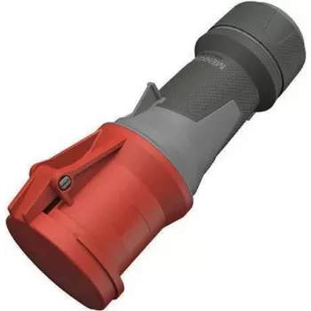 MENNEKES CEE Coupling 5x63A 14112 PowerTOP Xtra 6h 400V rubberised IP44 14112 (14112)