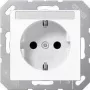 Socket-outlet Type F JUNG A 1520 BFKINA WW