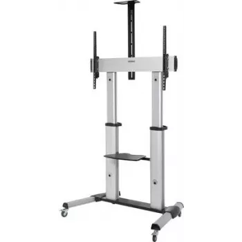SpeaKa Professional SP-6646944 Holder for Schilderdisplays 2,54 m (100 ) Black - Silver (SP-6646944)