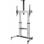 SpeaKa Professional SP-6646944 Holder for Schilderdisplays 2,54 m (100 ) Black - Silver (SP-6646944)