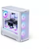 PHANTEKS Eclipse G400A PC-Enclosure + Glacier M25 Gen2 AiO-Liquid Cooling - White