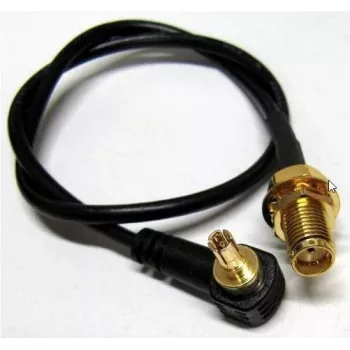 ALLNET ANT-PIG-SMAF-CRC9 Coaxial Cable 0,15 m SMA Black (ANT-PIG-SMAF-CRC9)