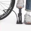Rockbros 42610002001 Bicycle floor pump with pressure gauge Black