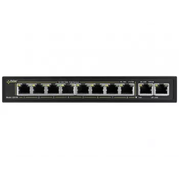 PULSAR SG108 network switch Gigabit Ethernet (10/100/1000) Power over Ethernet (PoE) Black