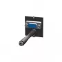 Bachmann Custom module - Modulares Faceplate-Snap-In - HD-15, Mini-Phone Stereo 3,5 mm - Black (917.045)