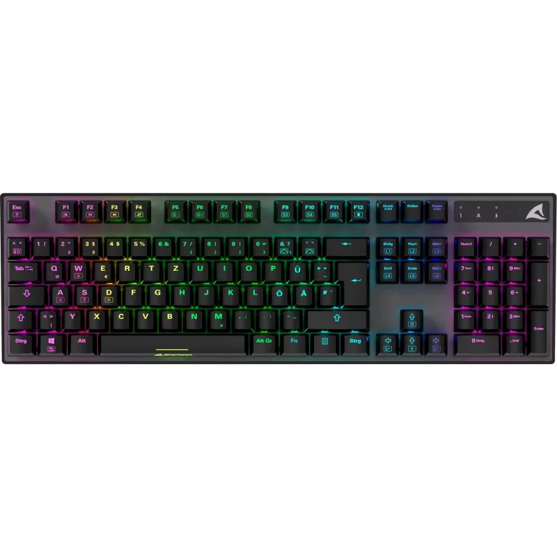 Keyboard Sharkoon SKILLER SGK20 Red