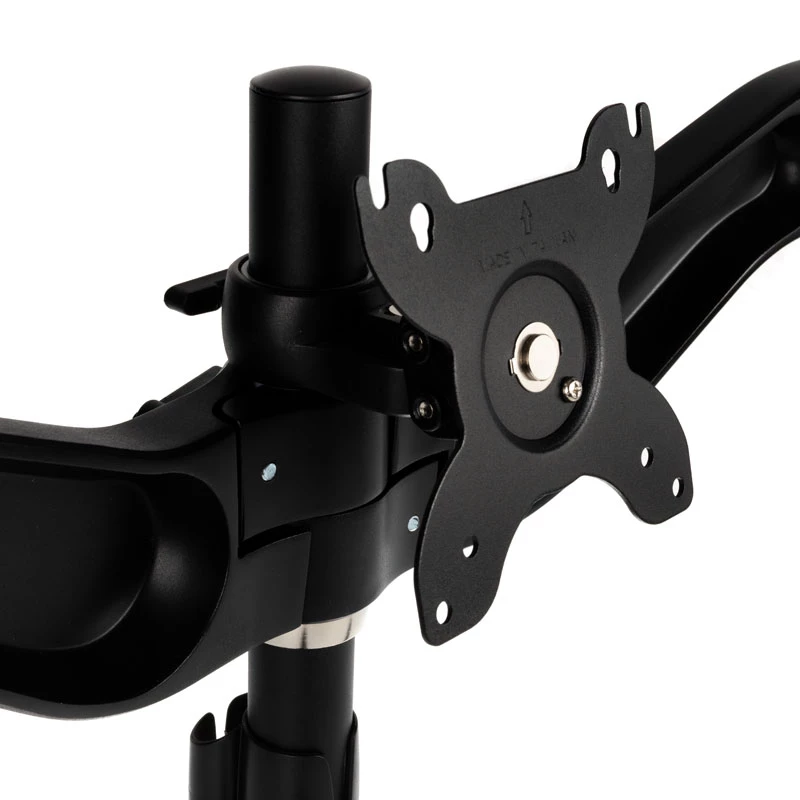 SilverStone SST-ARM31BS triple monitor arm, Black