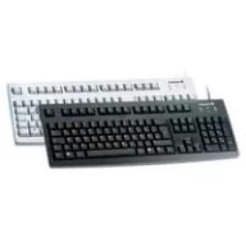 Wired Cherry G83-6105 USB French (FR) Keyboard, Grey, 1.75 m USB Cable