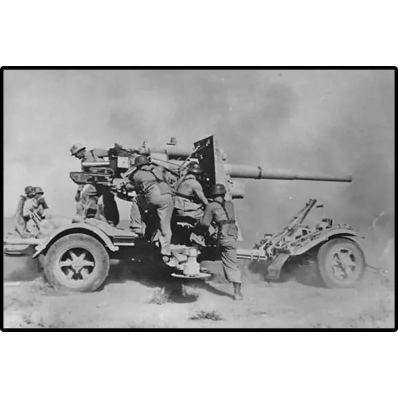 Construction set Cobi Building Blocks 8.8 cm Flak with Trailer — 360 pieces