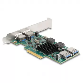 DeLOCK PCI Express x4 Card 2 x USB 5 Gbps Type-A 2 x internal USB
