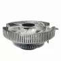 Air cooler Gembird CPU-HURACAN-X40 — 90 mm fan, 800–1600 RPM, LGA 775 support, transparent