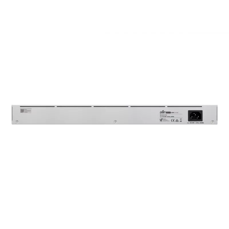 Ubiquiti UniFi 24-Port PoE Managed L2/L3 Gigabit Ethernet (10/100/1000) Power over Ethernet (PoE) 1U Silver