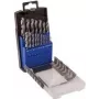 Drill bit set c.k tools T3103 — HSS, 19 pieces, DIN 338, cylindrical shank