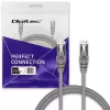 Patchcord cable QOLTEC 54528 2xRJ45 CAT5e 3m Black