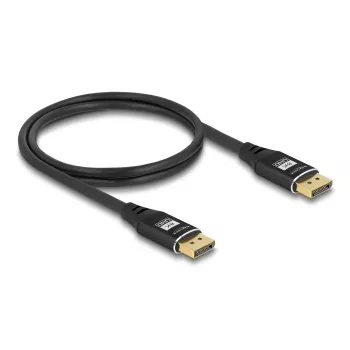 DeLOCK DisplayPort Cable 8K 60 Hz 3 m Black Metal