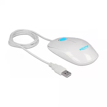 Mouse DeLOCK 12537 USB Type-A Optical 1200 DPI