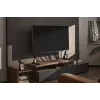 Floor TV stand GEMBIRD TVS-D90F-01 for 45–90 inch TVs, steel, fixed-height, VESA 200x200–800x400, max load 60 kg, 970×800×525 mm