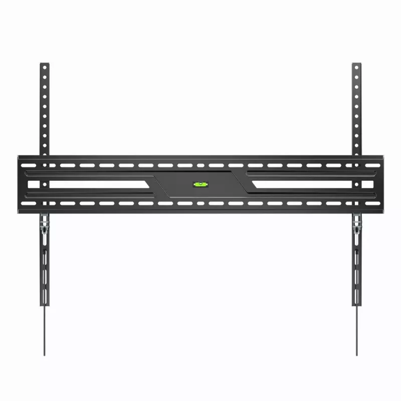Fixed TV wall mount GEMBIRD WM-100F-01 for 43–100 inch screens, steel, max load 75 kg, VESA 75x75–900x600