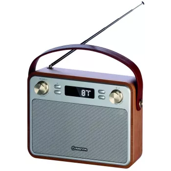 Car radio MANTA RDI915X — FM receiver with Bluetooth 2.1, USB, microSD, 1200mAh battery, 10W output