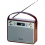 Car radio MANTA RDI915X — FM receiver with Bluetooth 2.1, USB, microSD, 1200mAh battery, 10W output