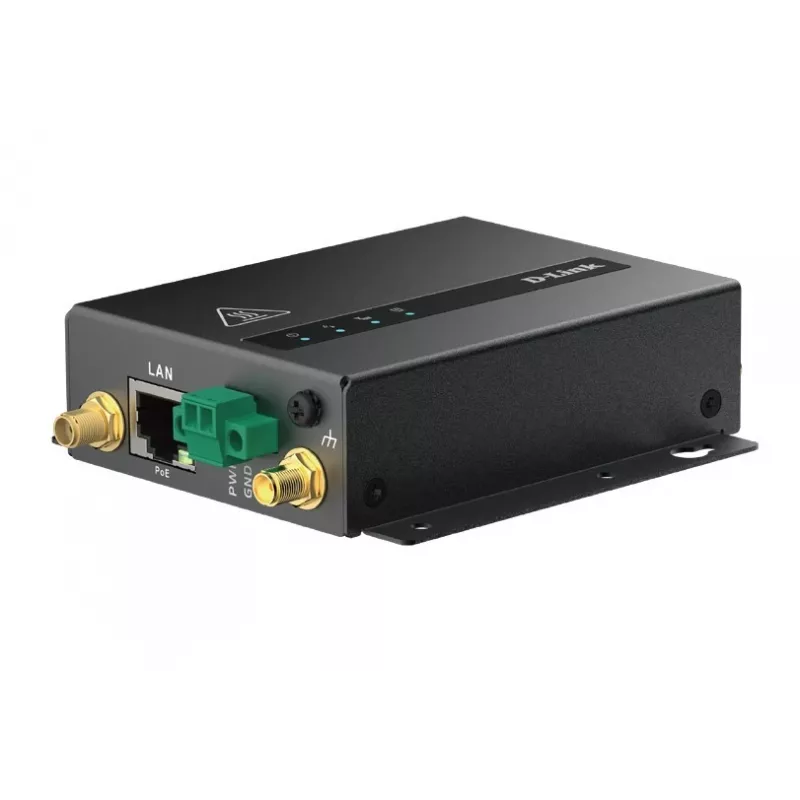 D-Link 5G M2M VPN PoE+ Modem Router, RJ45, External, IEEE 802.3at, Black, 48 - 57 V, -30 - 70 °C