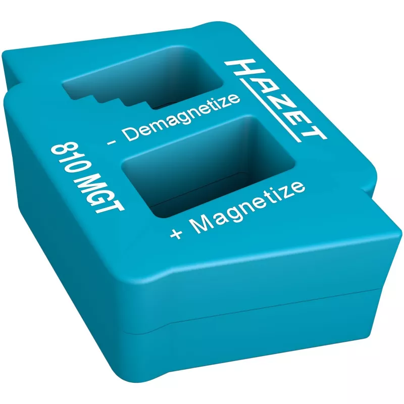 Hazet Magnetizer/Demagnetizer 810MGT — compact hand tool for magnetizing and demagnetizing tips
