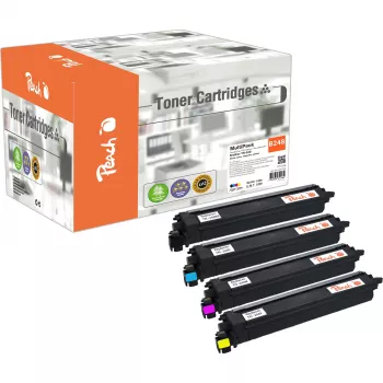 Peach PT1358 toner cartridge 4 pc(s) Compatible Black, Cyan, Magenta, Yellow